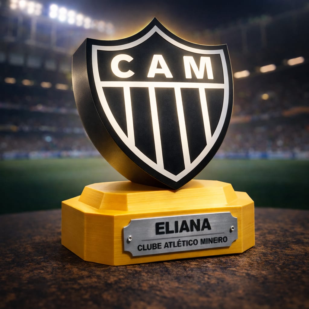Peça personalizada em Impressão 3D produzida pela UP Mega Machine